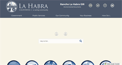 Desktop Screenshot of ci.la-habra.ca.us